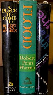 * PENN WARREN, ROBERT  Collection of three works by Penn Warren.  All first printings, all signed by the author, all in dust 