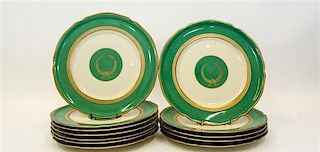 * A Set of Twelve Rosenthal Plates Diameter 11 inches.