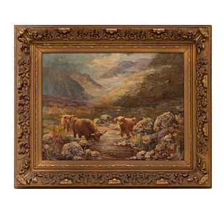After William Watson Jr. (Scottish 1847-1921) Oil on Canvas