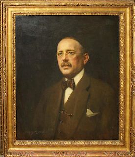 Portrait Of Edwin Eliphalet Jackson President Of Boorum And Pease