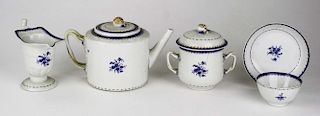 18Th C. Chinese Export Porcelain 3 Pc Tea Set, Including