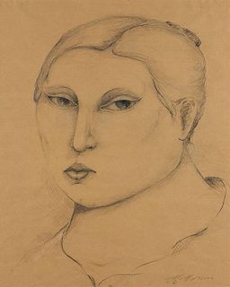 Miguel Martinez b. 1951 | Portrait of a Woman