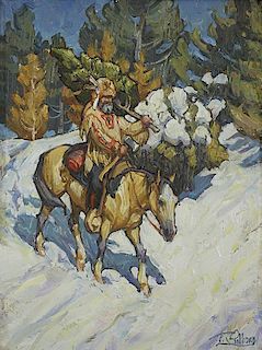 Tim Solliday b. 1952 | Wilderness Christmas