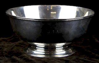 Tiffany & Co. Sterling Silver Footed Serving Bowl