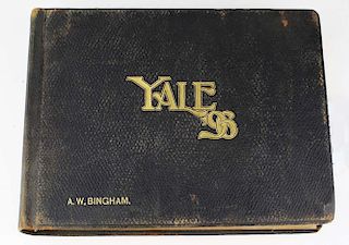 1896 Yale Photo Album Including Sports Teams