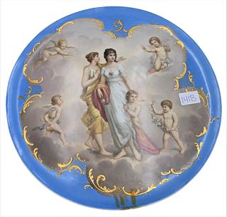 Large Vienna Porcelain Charger Plate