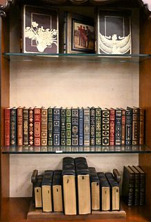 37 Leather Spine Books