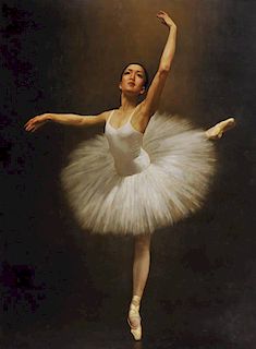 Jie-Wei Zhou b. 1962 | Ballet Dancer