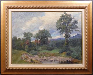 Clifford Grear Alexander: Impressionist Massachusetts Landscape