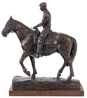 Electra Waggoner Biggs 1912 - 2001 | Will Rogers: Riding into the Sunset