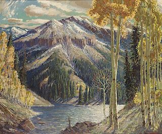 Ben Turner 1912 - 1966 | Emerald Lake, Colorado