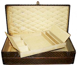 Vintage Louis Vuitton Trunk W/ Tray  # 211489