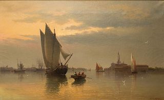 EUGENE CECCHINI (Italian, 1831-1896), Venetian View