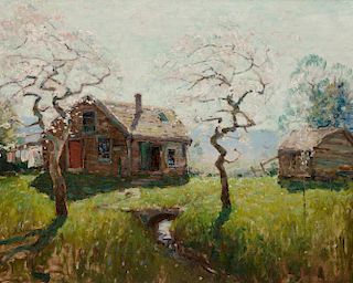 ANTHONY THIEME (American, 1888-1954), Springtime