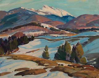 ALDRO THOMPSON HIBBARD (American, 1886-1972), Mountain View
