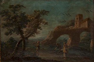 FRANCESCO ZUCCARELLI (Italian, 1702-1788), Four Pastoral Scenes