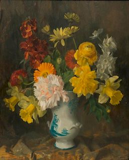 JOSEPH JOST (Austrian, b. 1888), Floral Still Life