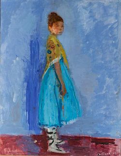 CHRISTIAN CAILLARD (French, 1899-1985), Peasant Girl