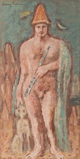 HARLEY PERKINS (American, 1883-1964), Nude Male