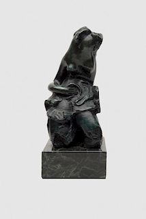 Russian Abstract Bronze Figure