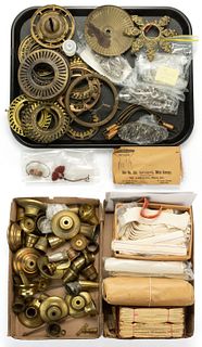ASSORTED LAMP AND LIGHTING PARTS, UNCOUNTED LOT