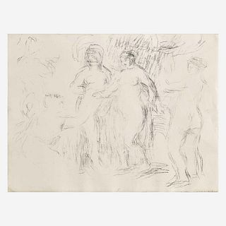 Pierre-Auguste Renoir - Les Baigneuses (Women Bathing)