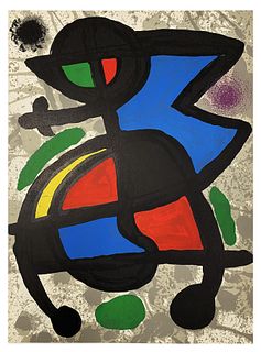 Joan Miro - Abstract Composition 3 from "Sculptures"