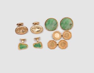 Collection of Yellow Gold Jewelry