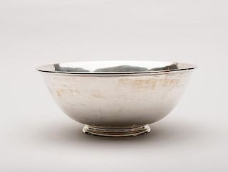 ARTHUR STONE Silver Fruit Bowl