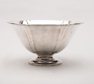 ARTHUR STONE Silver Footed Fruit Bowl