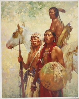 Howard Terpning Protectors of the Cheyenne People