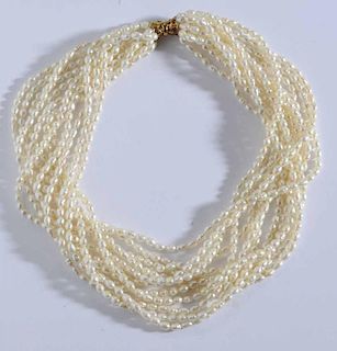 14kt. Keshi Pearl Necklace
