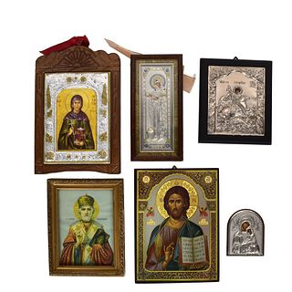 Vintage Russian Religious Icons