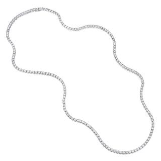 Diamond Tennis Long Necklace