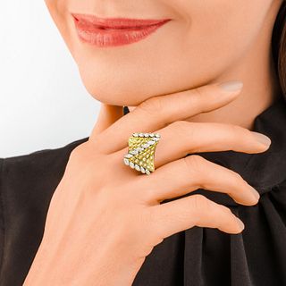 Diamond Cocktail Ring, French