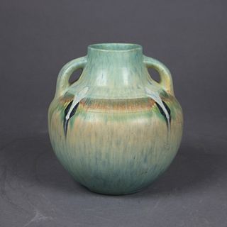 Antique Arts & Crafts Roseville Monticello Art Pottery Vase, circa 1930