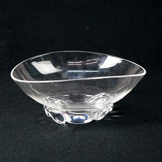Mid Century Modern Steuben Crystal Glass Bowl C1950