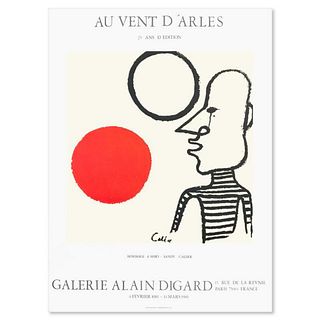 Alexander Calder (1898-1976), "Hommage a Miro" Poster on Paper