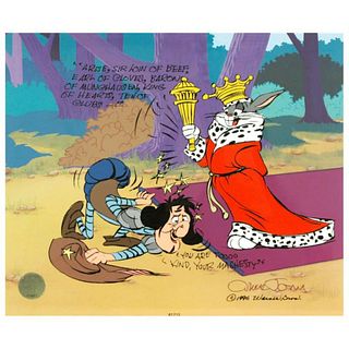 Sir Loin of Beef Limited Edition Animation Cel with Hand Painted Color by Chuck Jones (1912-2002). Numbered and Hand Signed with Certificate of Authen