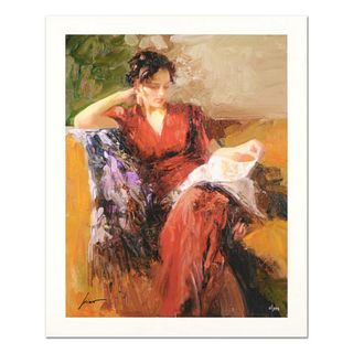 Pino (1939-2010) "Resting Time" Limited Edition Giclee. Numbered and Hand Signed; Certificate of Authenticity.