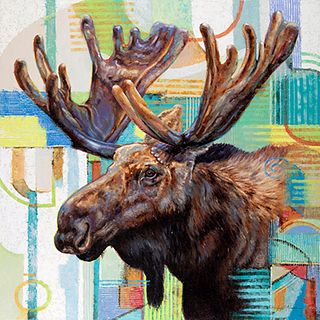 Moose Crossing by Krystii Melaine