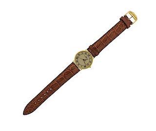 Baume &amp; Mercier 18K Gold Quartz Watch