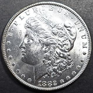 1882 MORGAN DOLLAR CH BU