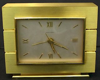 Spaulding & Co. Brass Shelf Clock