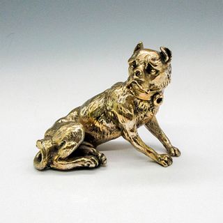 Metal Dog Sculpture
