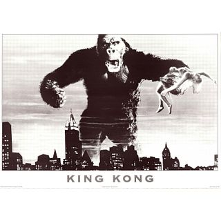 Movie Poster, King Kong, 1933