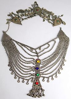 2 North African Tribal Chain Jewelry Articles
