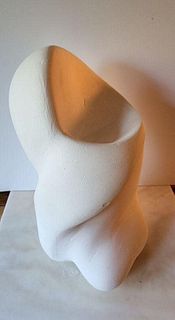 Stunning Post-Modern Figural Abstract Plaster Sculpture