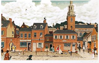 Norman Rockwell - Ben Franklin's Philadelphia