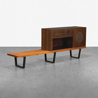 George Nelson - Bench & Stereo Cabinet